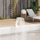 Vidaxl Schwimmbadbrunnen 64x30x52 cm Edelstahl Silberfarbe
