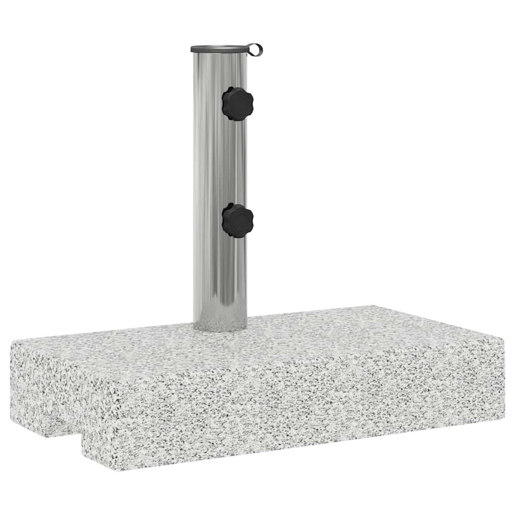 Vidaxl Parasol Fuß rechteckig 25 kg Granit