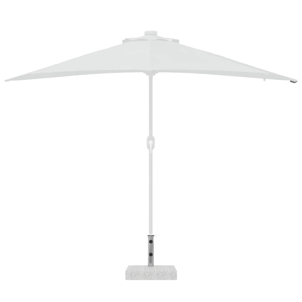 Vidaxl Parasol Fuß rechteckig 25 kg Granit