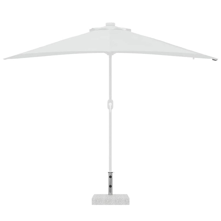 Vidaxl Parasol Fuß rechteckig 25 kg Granit