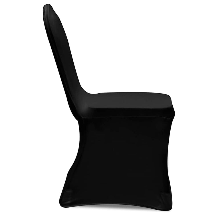 Vidaxl -Sitzabdeckungen dehnen schwarze 100 PCs