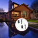 Vidaxl Lightslingers Solar LED warme weiße 2 PCs