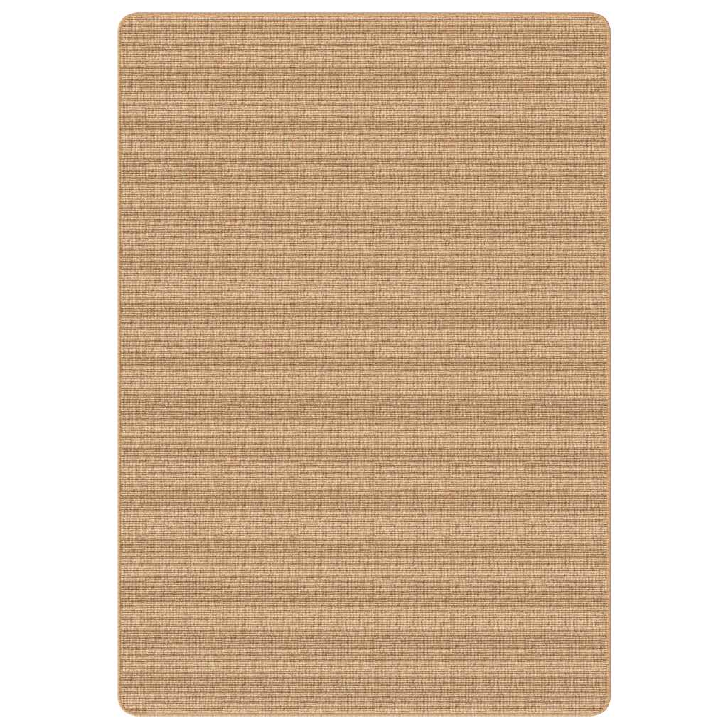 Vidaxl Teppich mit Latex unten 160x230 cm Jute natürlich