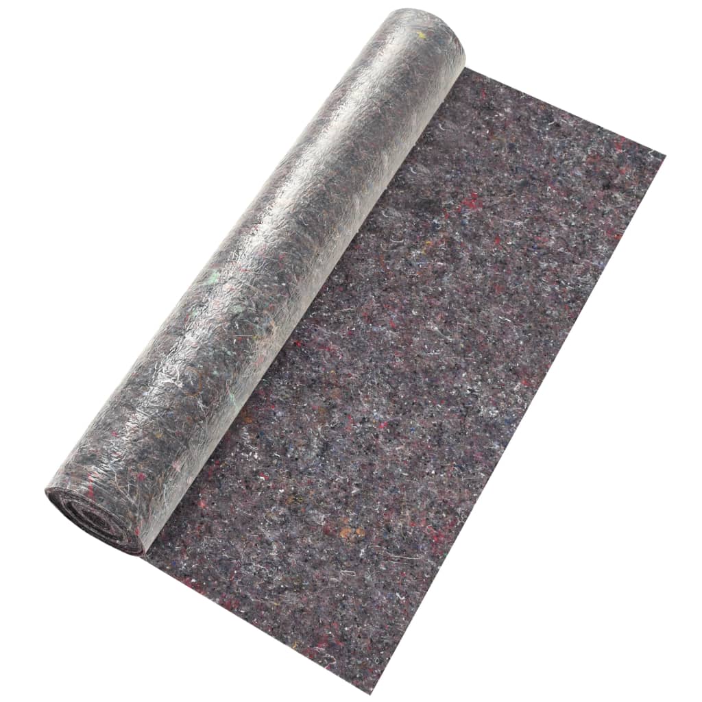 Vidaxl-Malerei Vlie Anti-Schlupf 50 m 180 g m² Grau 2 STs