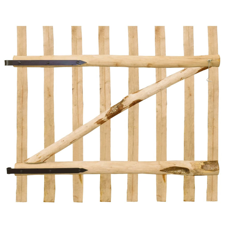 Vidaxl -Port nur 100x90 cm Haselholz Holz