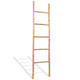 Vidaxl -Handtuchleiter mit 5 Sport 150 cm Bambus