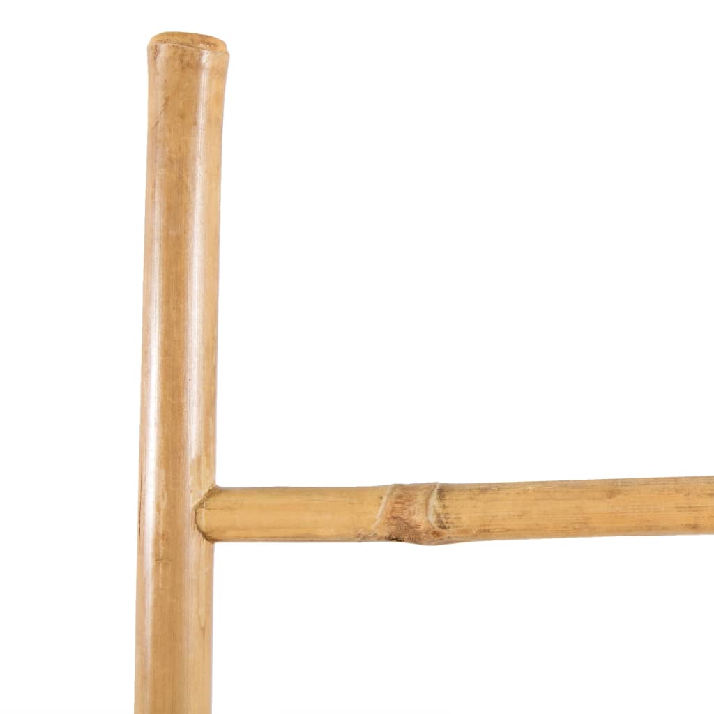 Vidaxl -Handtuchleiter mit 5 Sport 150 cm Bambus