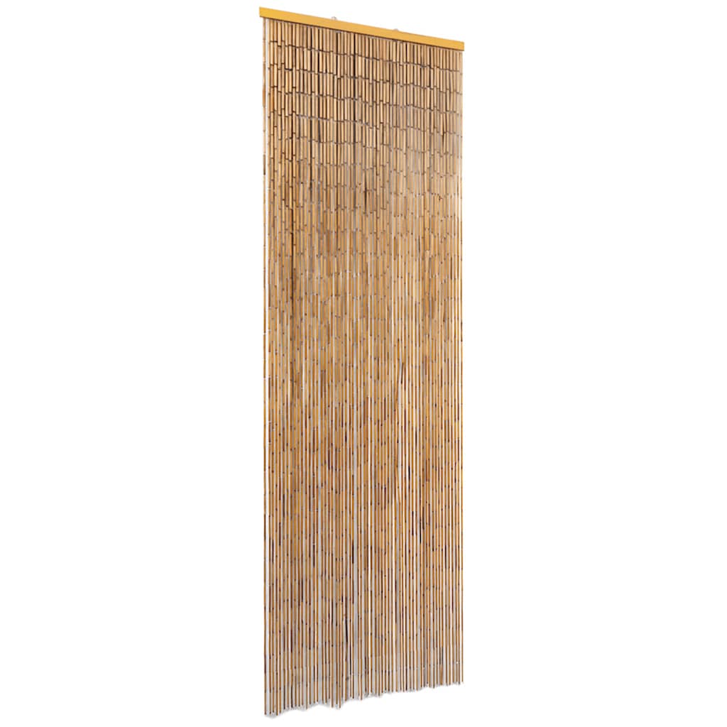 Vidaxl Fly Vorhang 56x185 cm Bambus