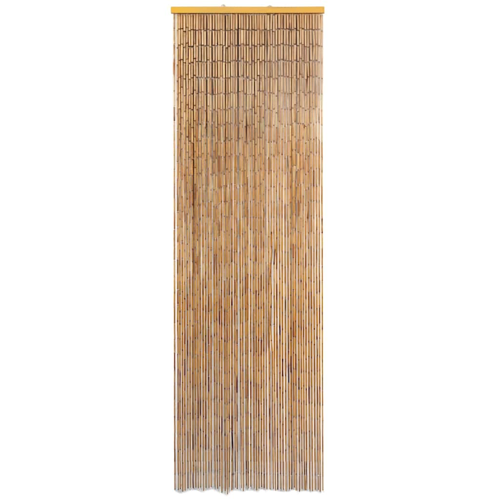 Vidaxl Fly Vorhang 56x185 cm Bambus