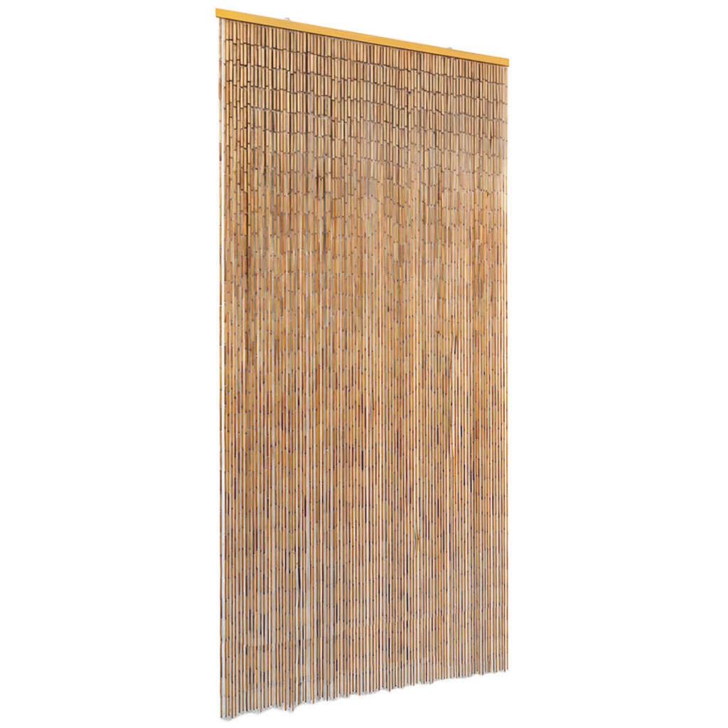 Vidaxl Fly Vorhang 90x220 cm Bambus