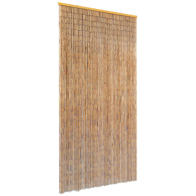 Vidaxl Fly Vorhang 90x220 cm Bambus