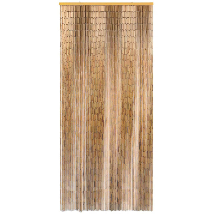 Vidaxl Fly Vorhang 90x220 cm Bambus