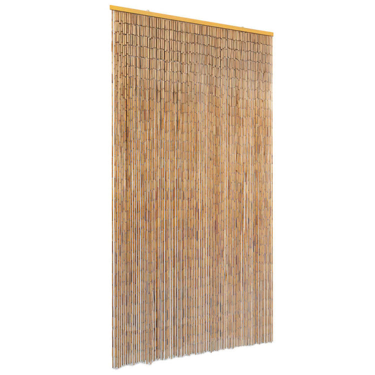 Vidaxl Fly Vorhang 100x220 cm Bambus