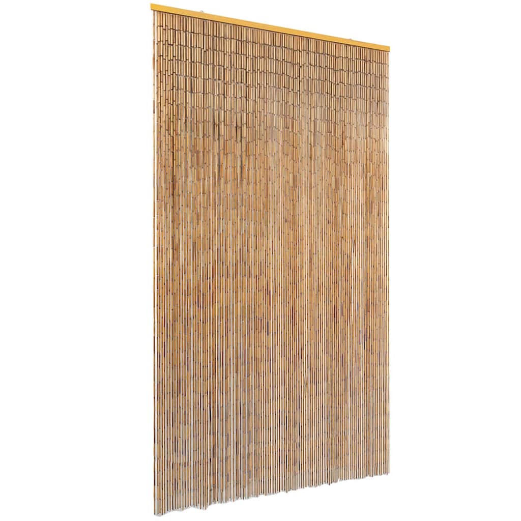 Vidaxl Fly Vorhang 120x220 cm Bambus
