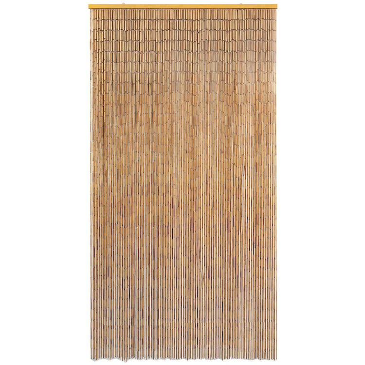 Vidaxl Fly Vorhang 120x220 cm Bambus
