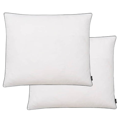 Vidaxl -Kissen 2 ST Light 70x60 cm Down Filling White