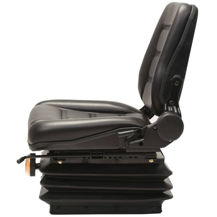 VIDAXL Gabelstapler -Traktorstuhl mit Suspendierung und verstellbarer Rückenlehne