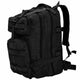 Vidaxl Rucksack Armee Stil 50 l Schwarz