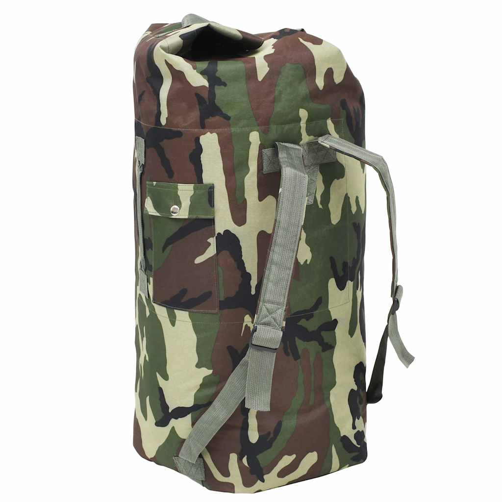 Vidaxl Sports Bag Armee Style 85 l Tarnung