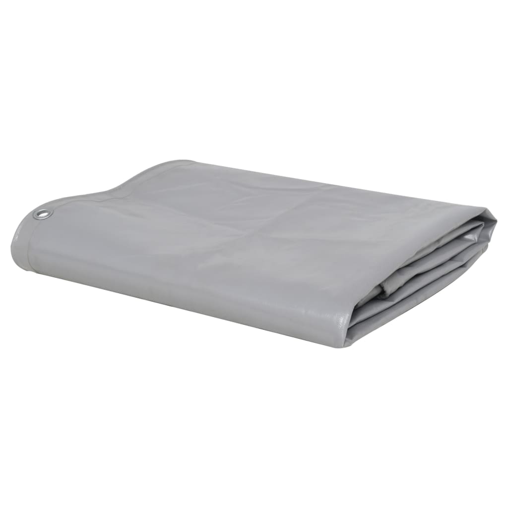 VIDAXL -Gerät 650 g m² 3x6 m grau