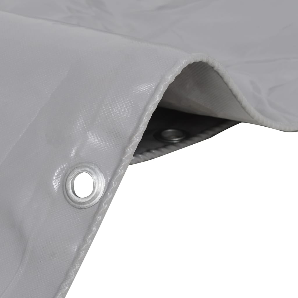 VIDAXL -Gerät 650 g m² 3x6 m grau