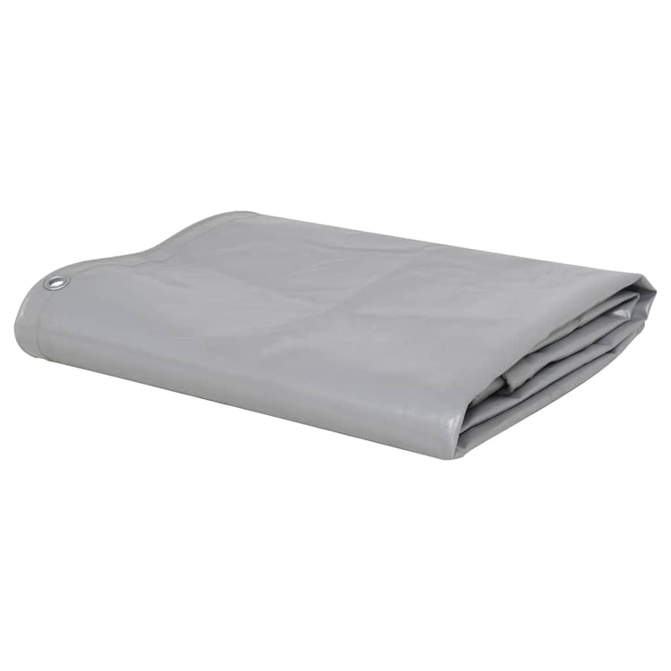 Vidaxl -Gerät Segel 650 g m² 4x5 m Grau
