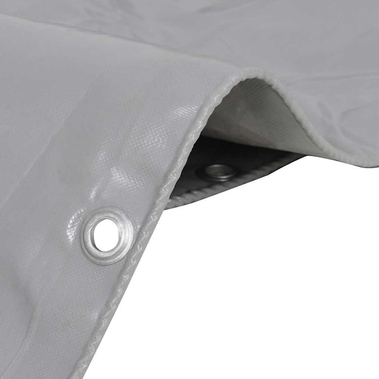 Vidaxl -Gerät Segel 650 g m² 4x5 m Grau