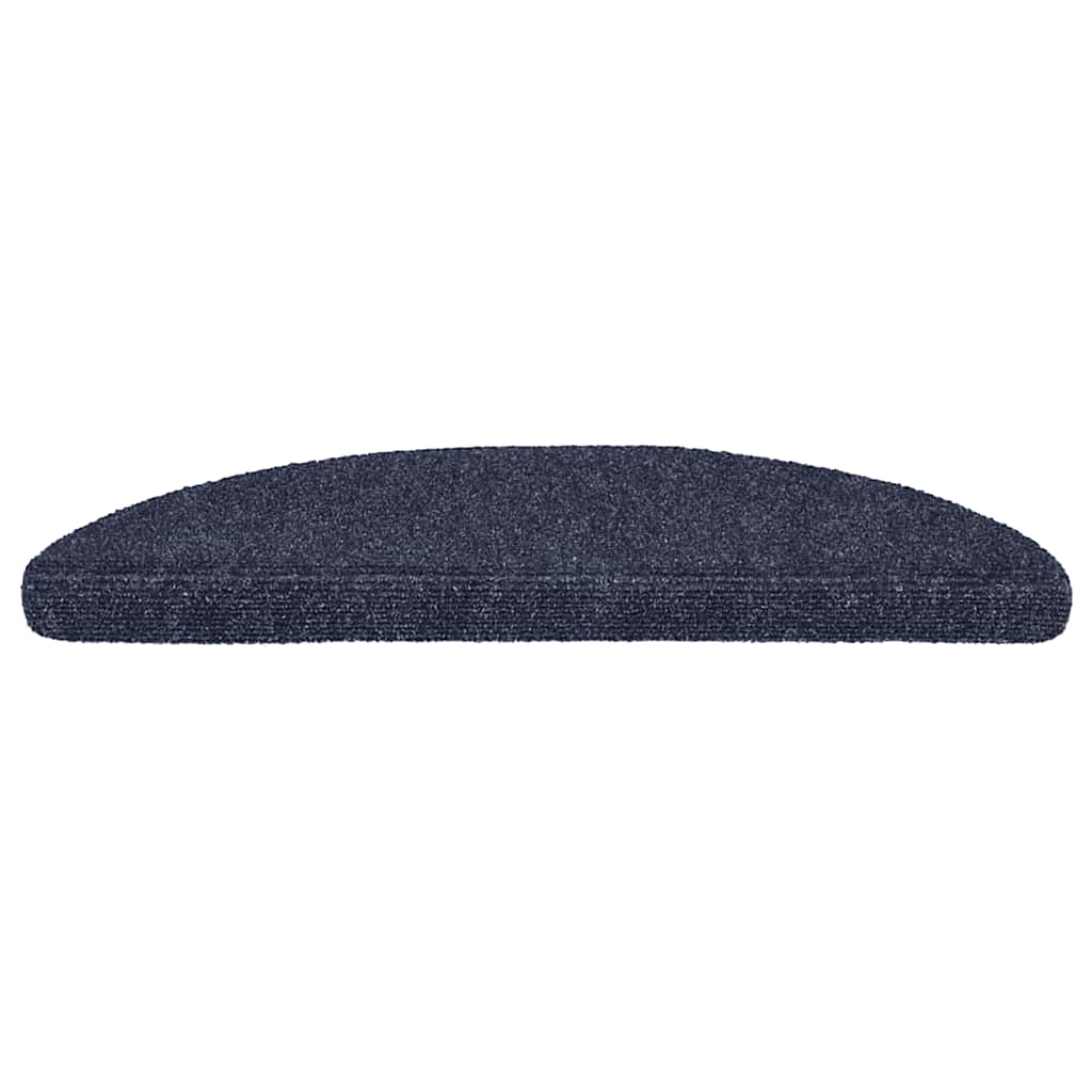 Vidaxl Treppenmatte Selbstadhäsiv 56x17x3 cm Nadel Blau 15 PCs