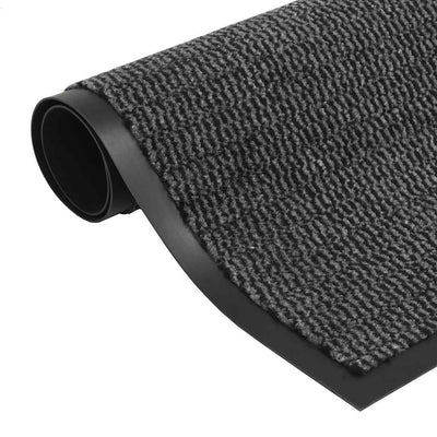 Vidaxl droogloopmat rechteckig getuftet 40x60 cm Anthrazit
