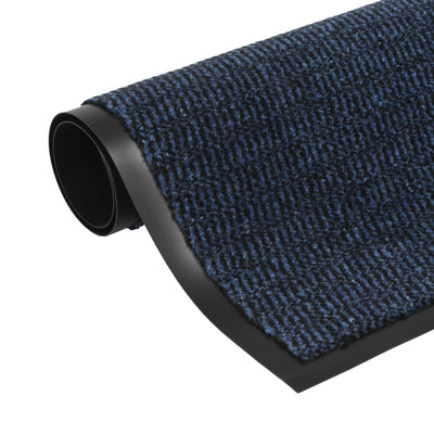 Vidaxl droogloopmat rechteckig getuftet 40x60 cm blau