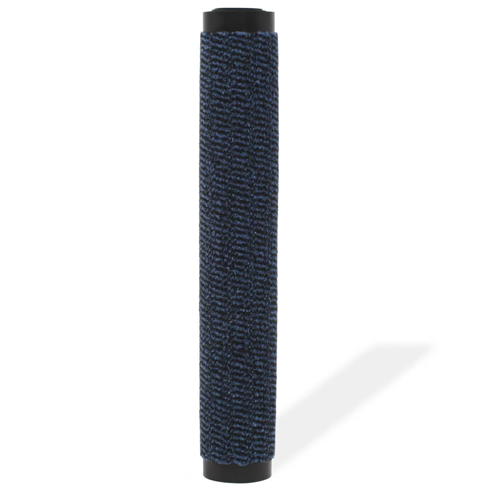 Vidaxl droogloopmat rechteckig getuftet 40x60 cm blau