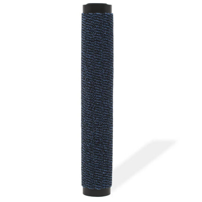 Vidaxl droogloopmat rechteckig getuftet 40x60 cm blau