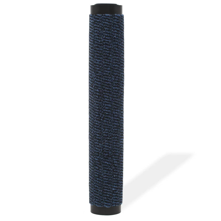 Vidaxl droogloopmat rechteckig getuftet 40x60 cm blau