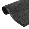 Vidaxl droogloopmat rechteckig getuftet 90x150 cm Anthrazit