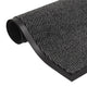 Vidaxl droogloopmat rechteckig getuftet 90x150 cm Anthrazit