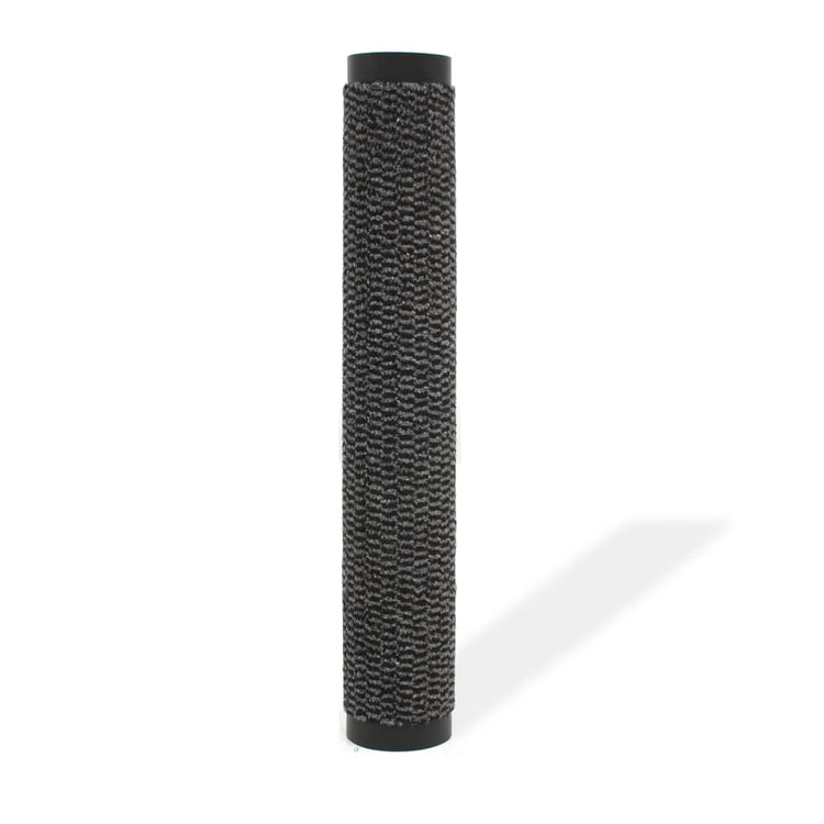Vidaxl droogloopmat rechteckig getuftet 90x150 cm Anthrazit