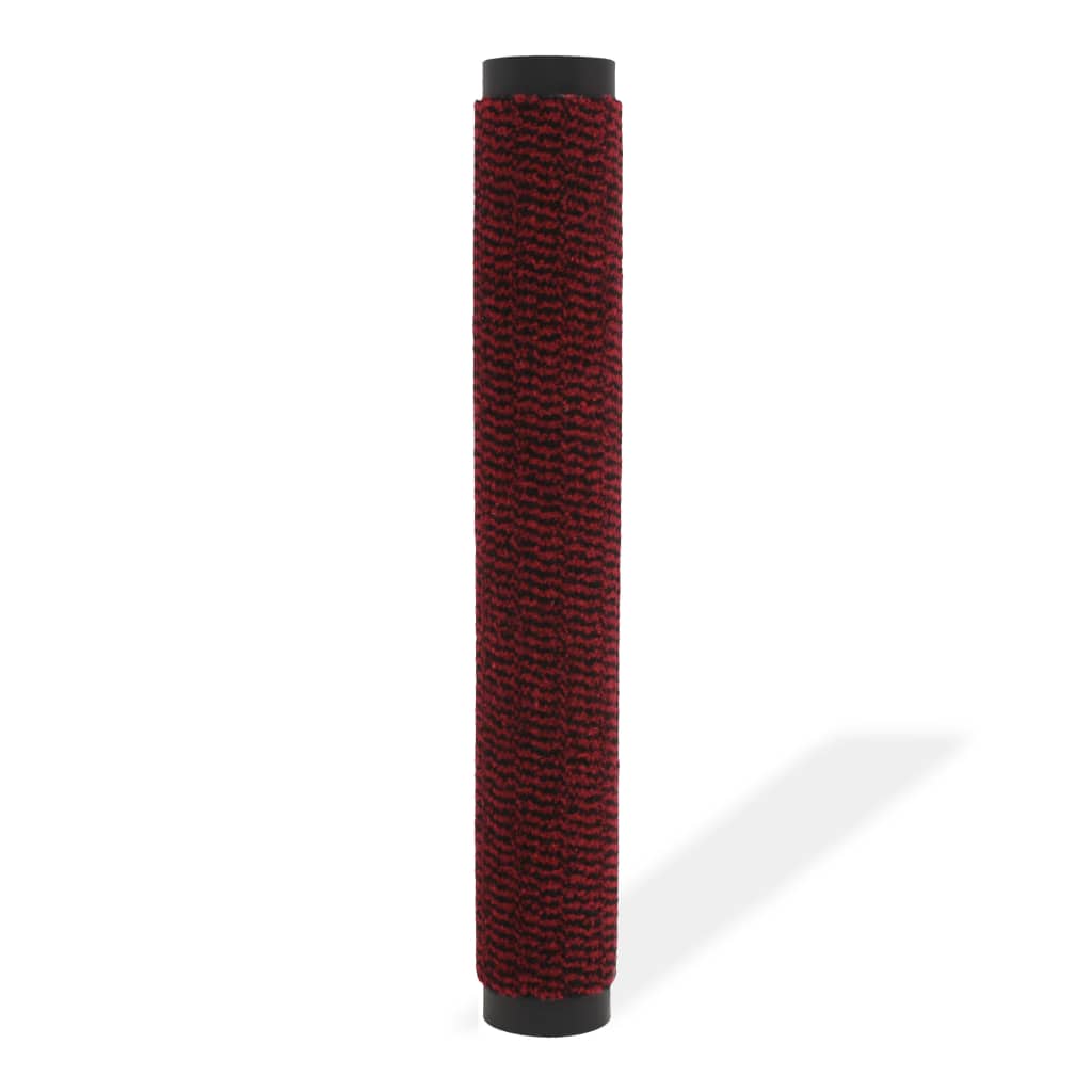 Vidaxl droogloopmat rechteckige 120x180 cm rot