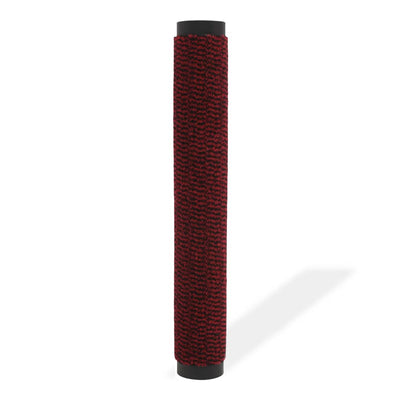 Vidaxl droogloopmat rechteckige 120x180 cm rot