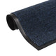 Vidaxl trocken loppat rechteckig tufted 120x180 cm blau