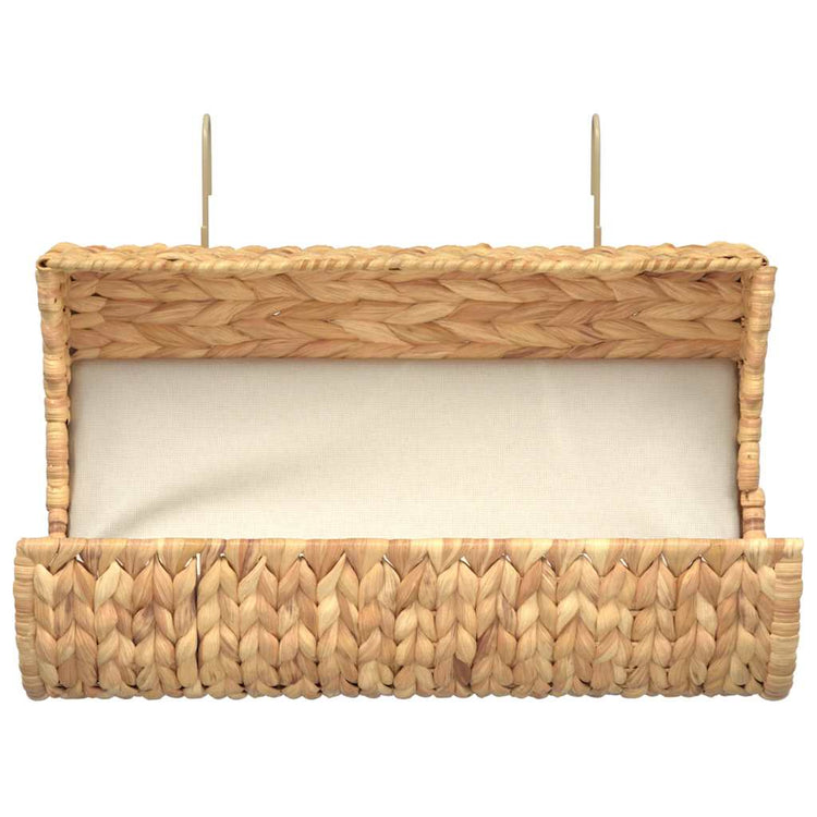 Vidaxl -Katzenbett mit Kissen 37x20x20 cm Wasserhyakint