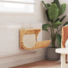 Vidaxl -Katzenbett mit Kissen 37x20x20 cm Wasserhyakint