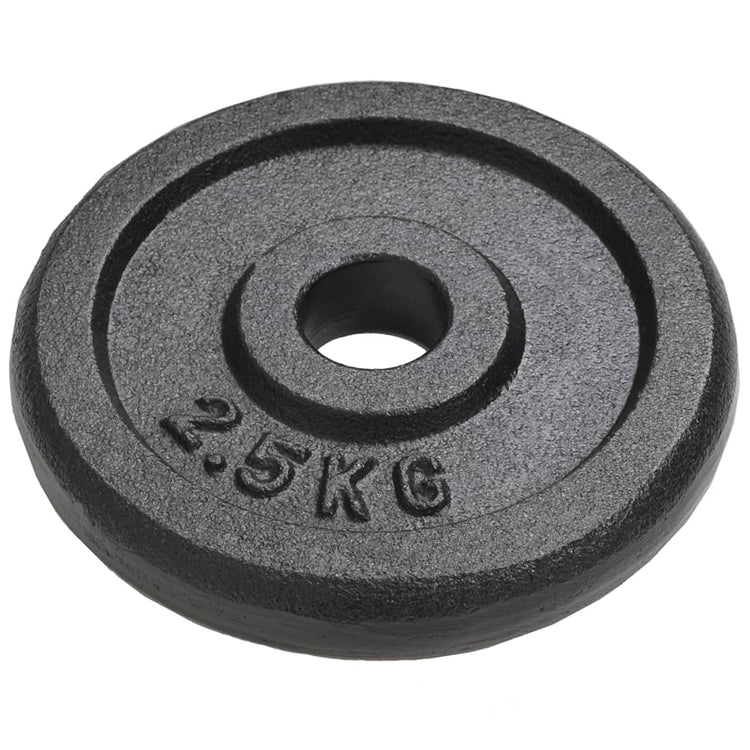 VIDAXL -Halfterscheiben 8 St 8x2,5 kg Gusseisen