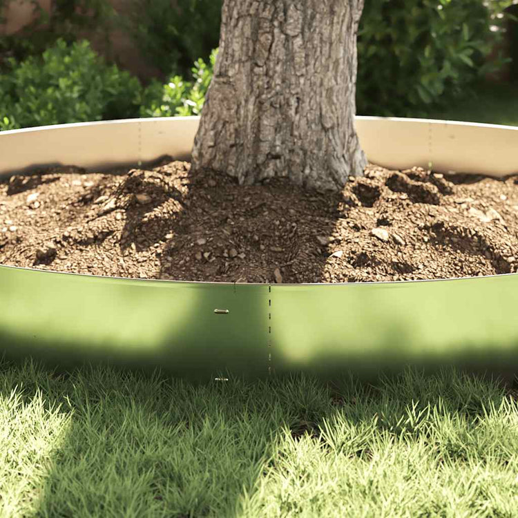 Vidaxl Grasboard 20 ST 100x20 cm verzinkter Stahl