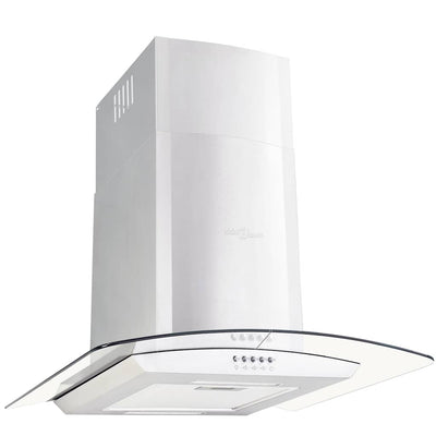 Vidaxl Wandextraktionshaube 756 m³ U LED 60 cm Edelstahl