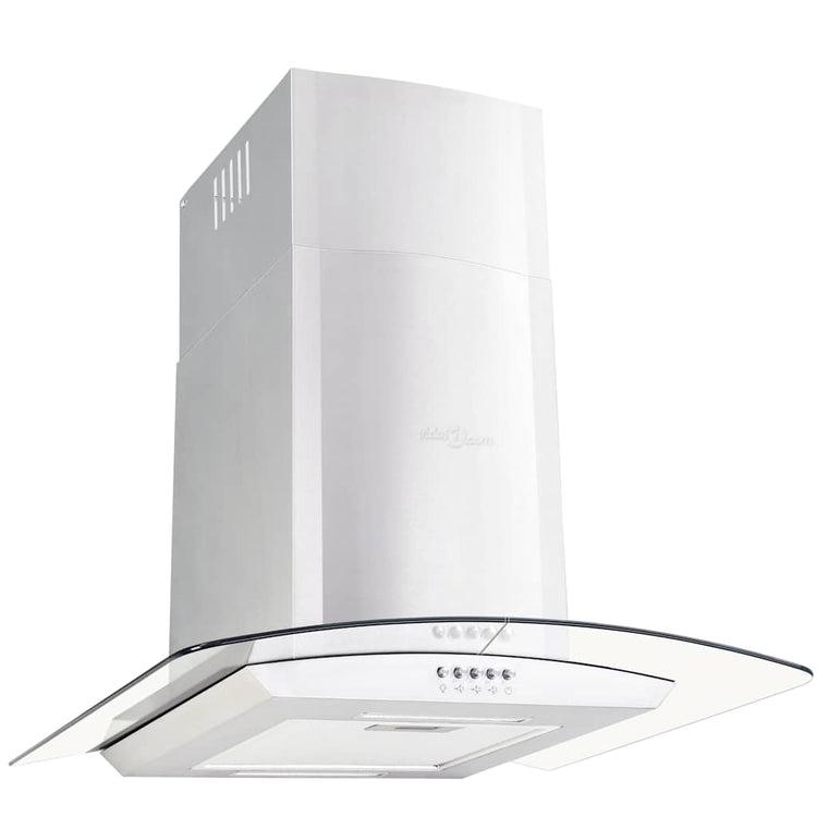 Vidaxl Wandextraktionshaube 756 m³ U LED 60 cm Edelstahl
