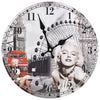 Vidaxl Wanduhr Vintage -Stil Marilyn Monroe 30 cm