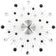 Vidaxl Wanduhr mit Quarzmechanismus 50 cm modernes Design