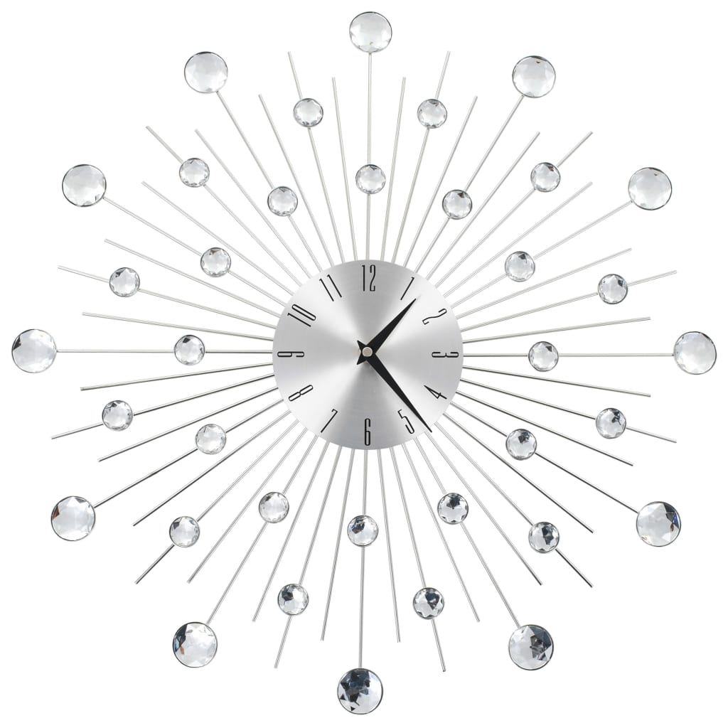 Vidaxl Wanduhr mit Quarzmechanismus 50 cm modernes Design