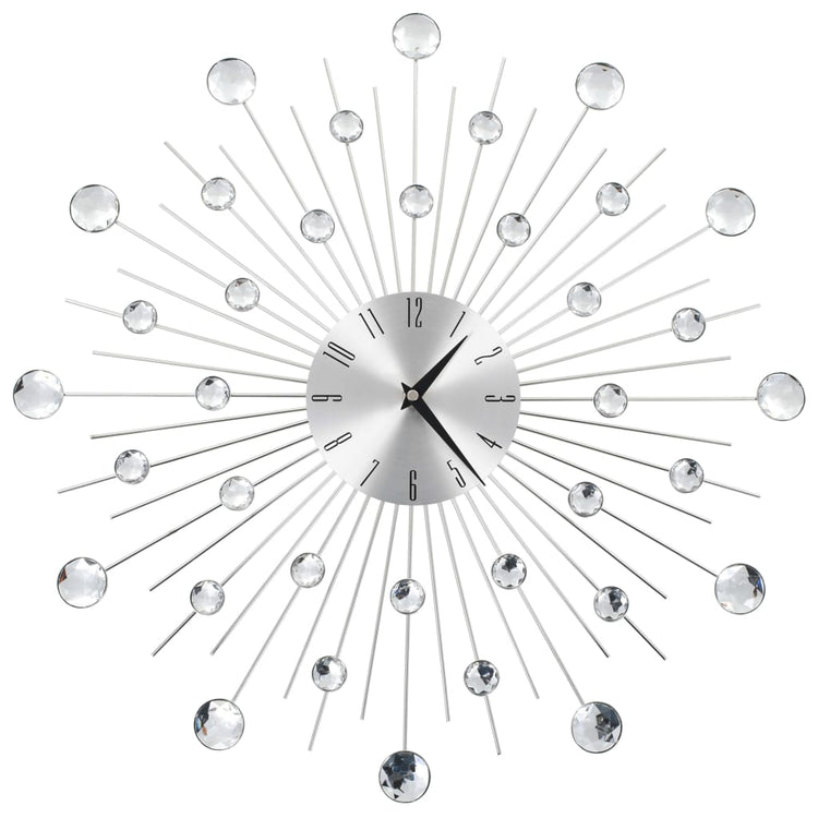 Vidaxl Wanduhr mit Quarzmechanismus 50 cm modernes Design