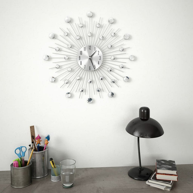 Vidaxl Wanduhr mit Quarzmechanismus 50 cm modernes Design